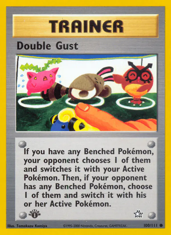 Carta Double Gust 100/111 de Neo Genesis