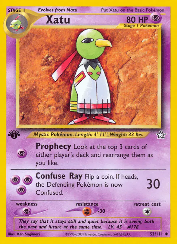 Carta Xatu 52/111 de Neo Genesis