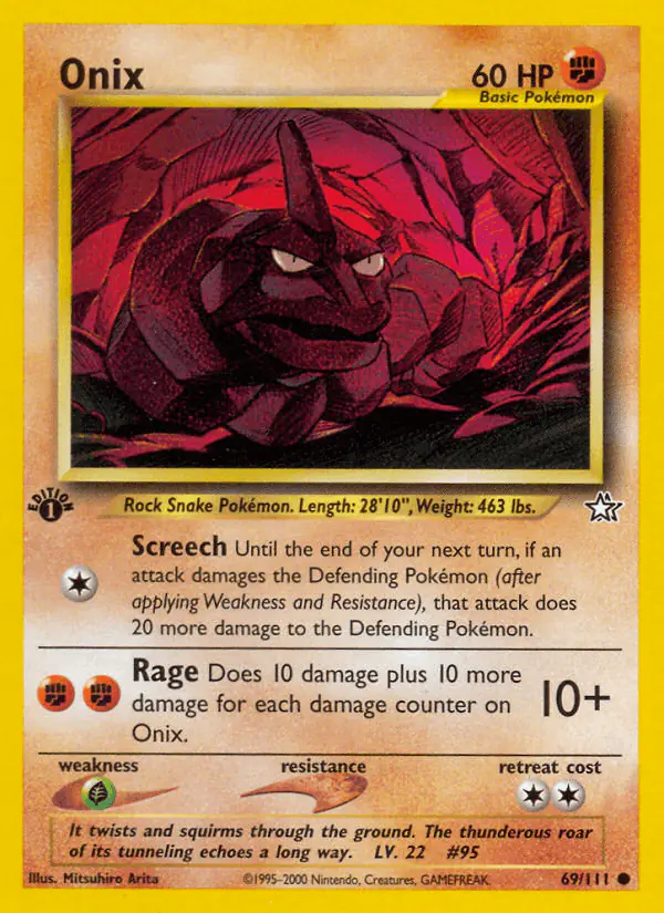 Carta Onix 69/111 de Neo Genesis