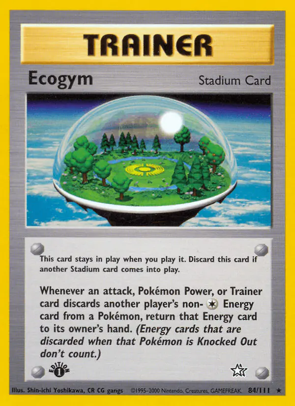 Carta Ecogym 84/111 de Neo Genesis