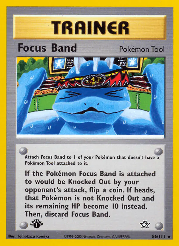 Carta Focus Band 86/111 de Neo Genesis