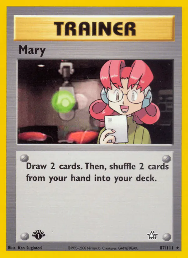 Carta Mary 87/111 de Neo Genesis