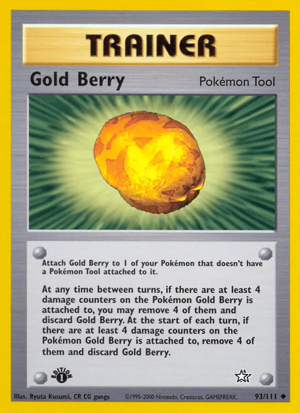 Carta Gold Berry 93/111 de Neo Genesis