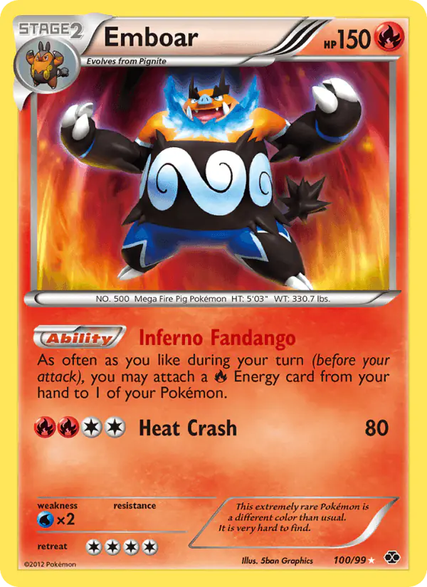 Carta Emboar 100/99 de Next Destinies