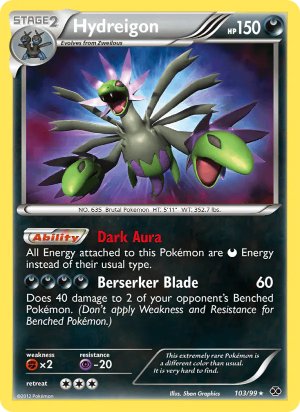 Carta Hydreigon 103/99 de Next Destinies