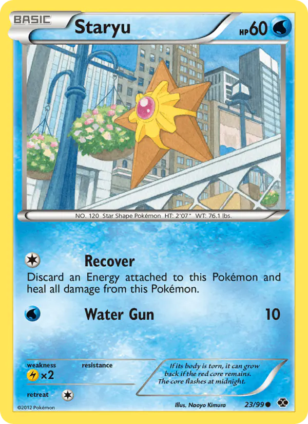 Carta Staryu 23/99 de Next Destinies