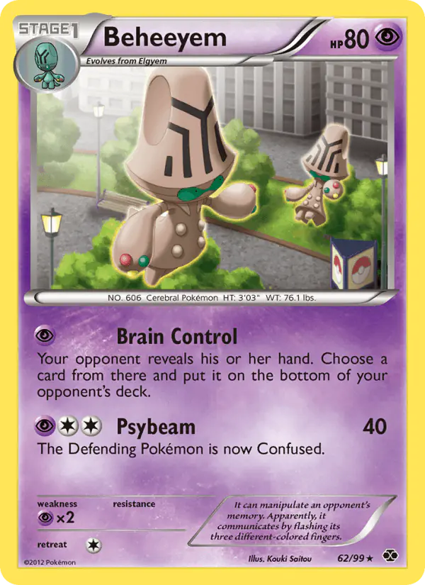 Carta Beheeyem 62/99 de Next Destinies