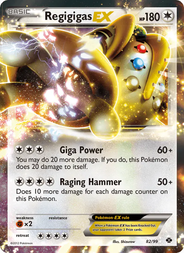 Carta Regigigas-EX 82/99 de Next Destinies