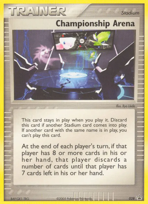Carta Championship Arena #28 de Nintendo Black Star Promos