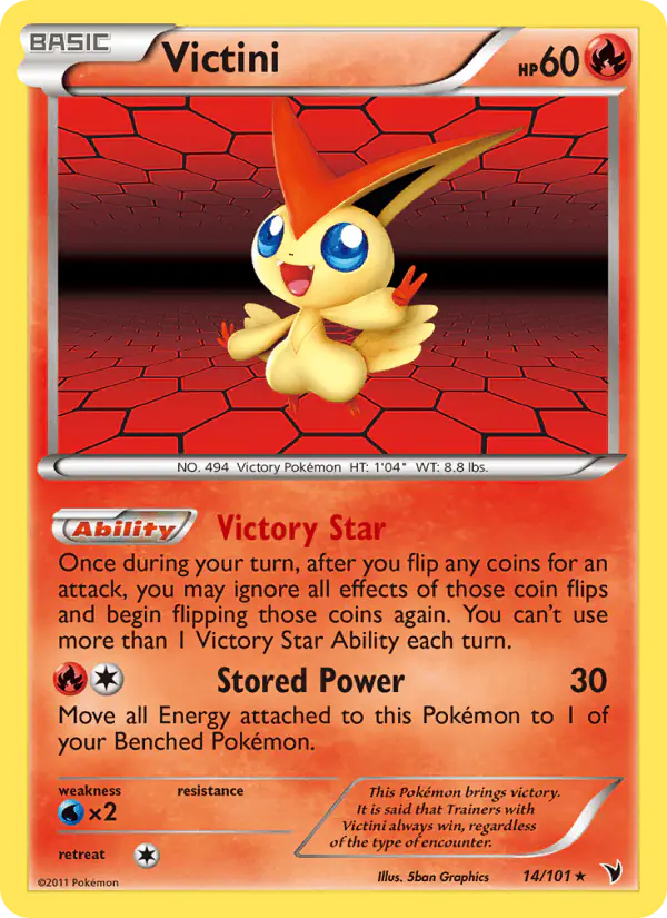 Carta Victini 14/101 de Noble Victories