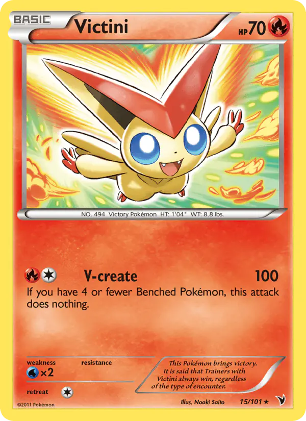 Carta Victini 15/101 de Noble Victories
