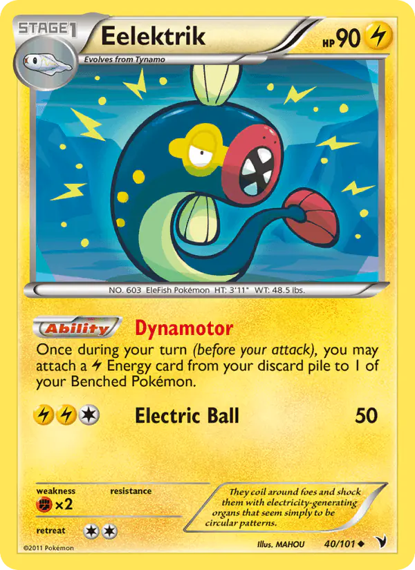 Carta Eelektrik 40/101 de Noble Victories