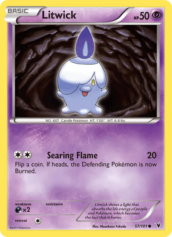 Carta Litwick 57/101 de Noble Victories