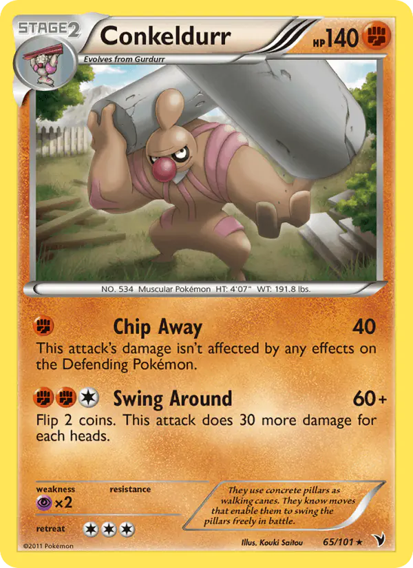 Carta Conkeldurr 65/101 de Noble Victories