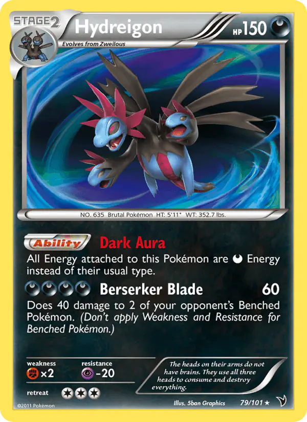 Carta Hydreigon 79/101 de Noble Victories