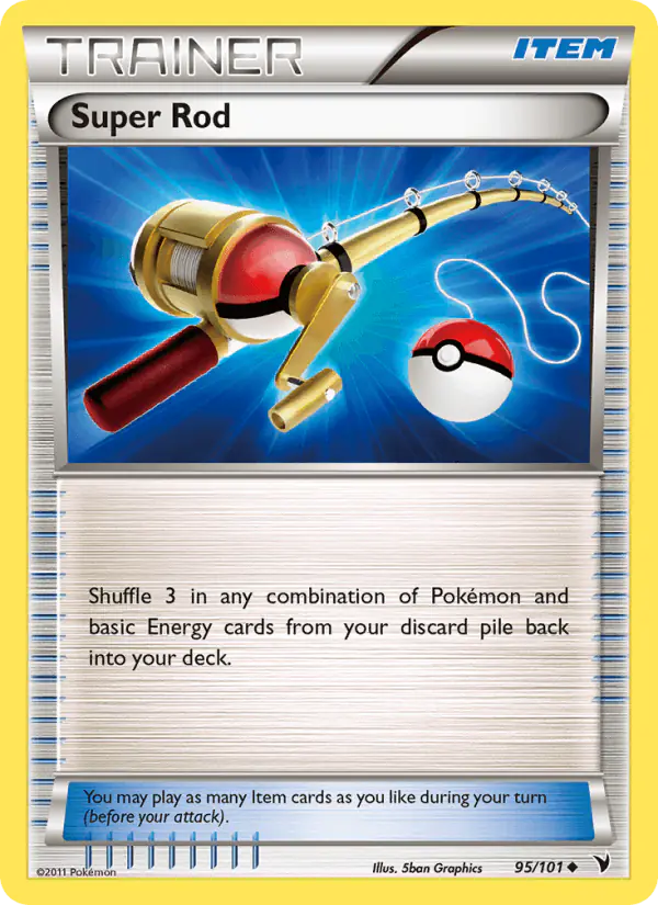 Carta Super Rod 95/101 de Noble Victories