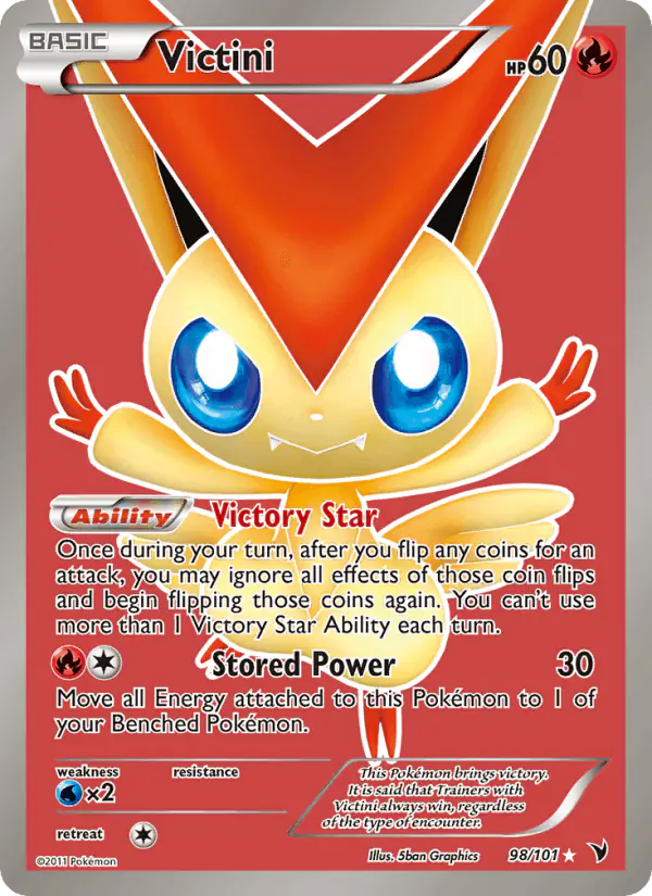 Carta Victini 98/101 de Noble Victories
