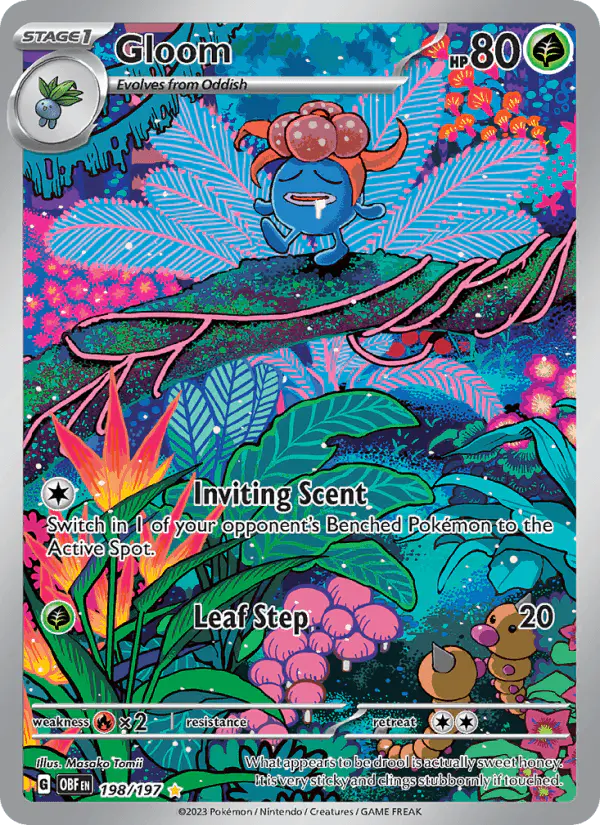Carta Gloom 198/197 de Obsidian Flames