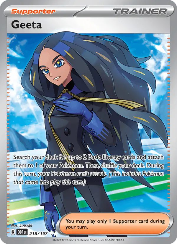 Carta Geeta 218/197 de Obsidian Flames