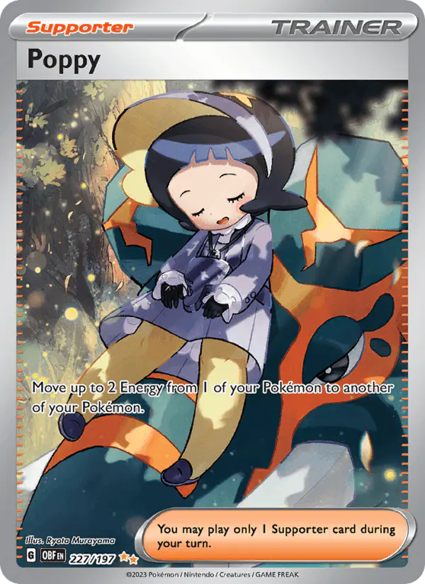 Carta Poppy 227/197 de Obsidian Flames