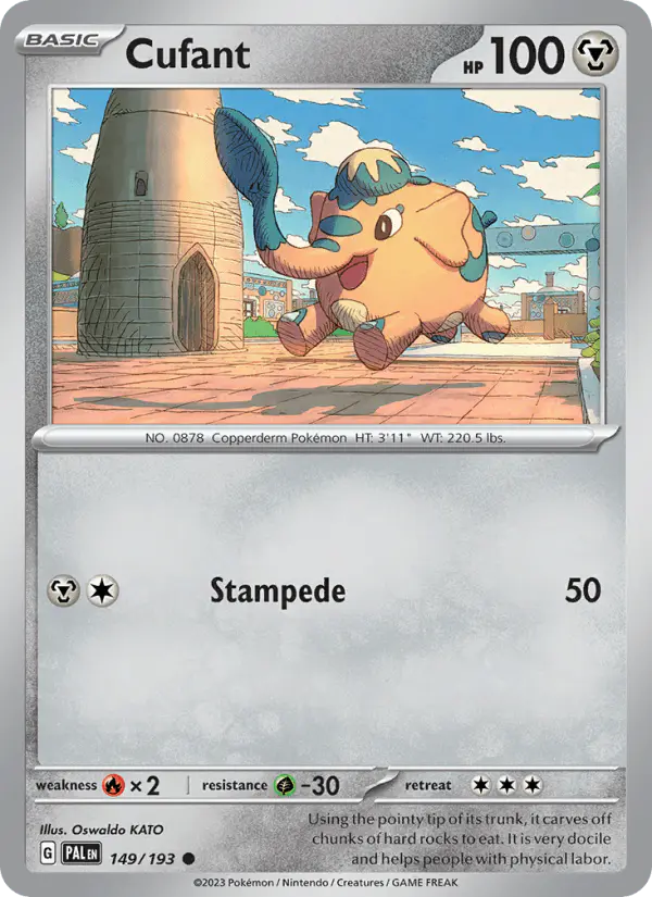 Carta Cufant 149/193 de Paldea Evolved