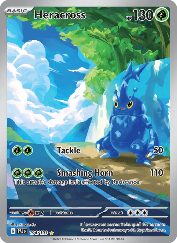Carta Heracross 194/193 de Paldea Evolved