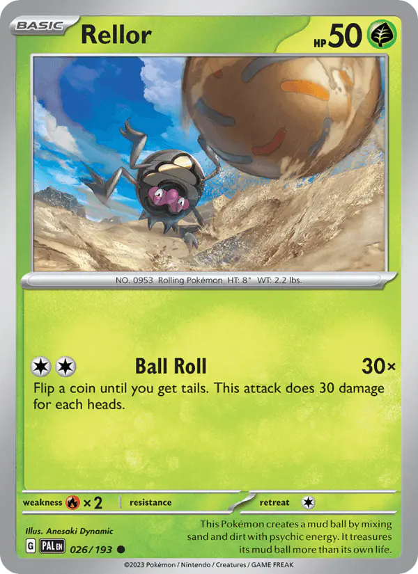 Carta Rellor 026/193 de Paldea Evolved