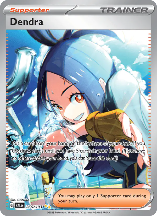 Carta Dendra 266/193 de Paldea Evolved