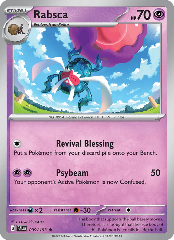 Carta Rabsca 099/193 de Paldea Evolved