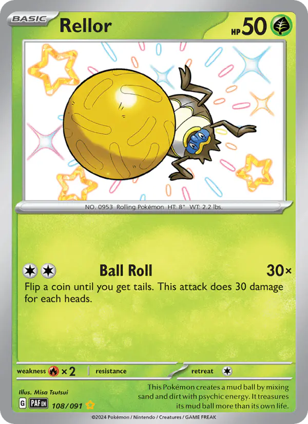 Carta Rellor 108/091 de Paldean Fates