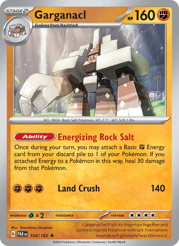 Carta Garganacl 104/182 de Paradox Rift