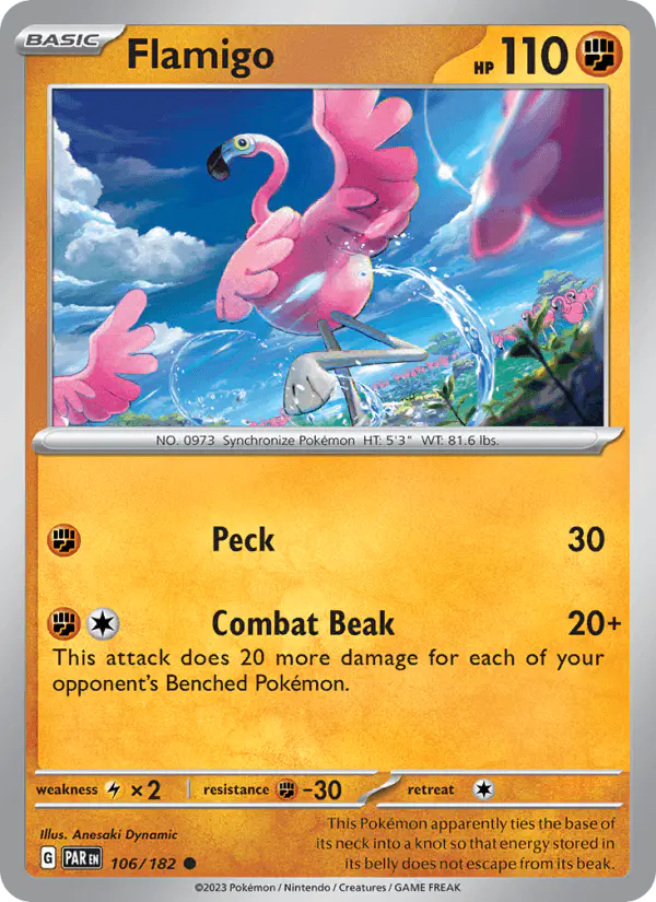 Carta Flamigo 106/182 de Paradox Rift