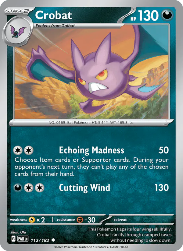 Carta Crobat 112/182 de Paradox Rift