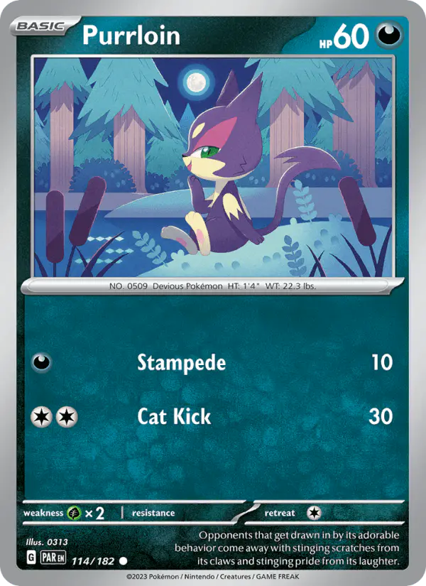 Carta Purrloin 114/182 de Paradox Rift