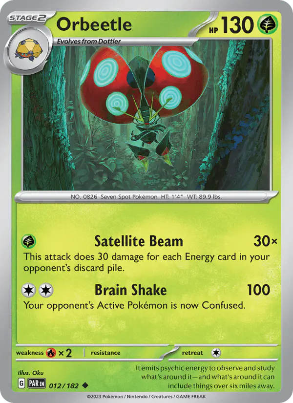 Carta Orbeetle 012/182 de Paradox Rift