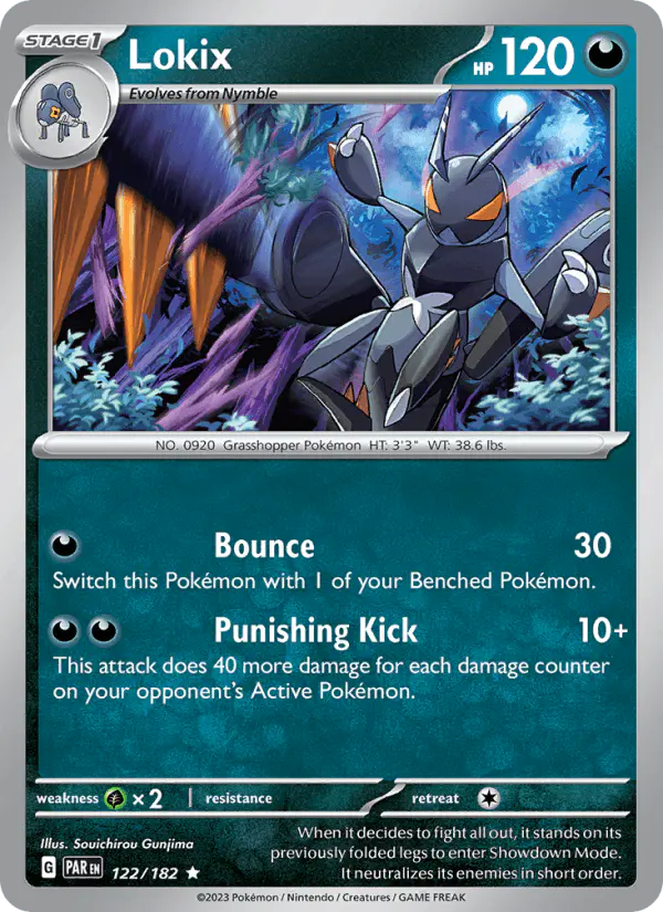 Carta Lokix 122/182 de Paradox Rift