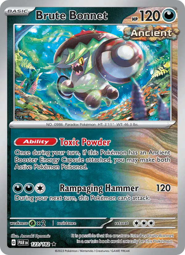 Carta Brute Bonnet 123/182 de Paradox Rift