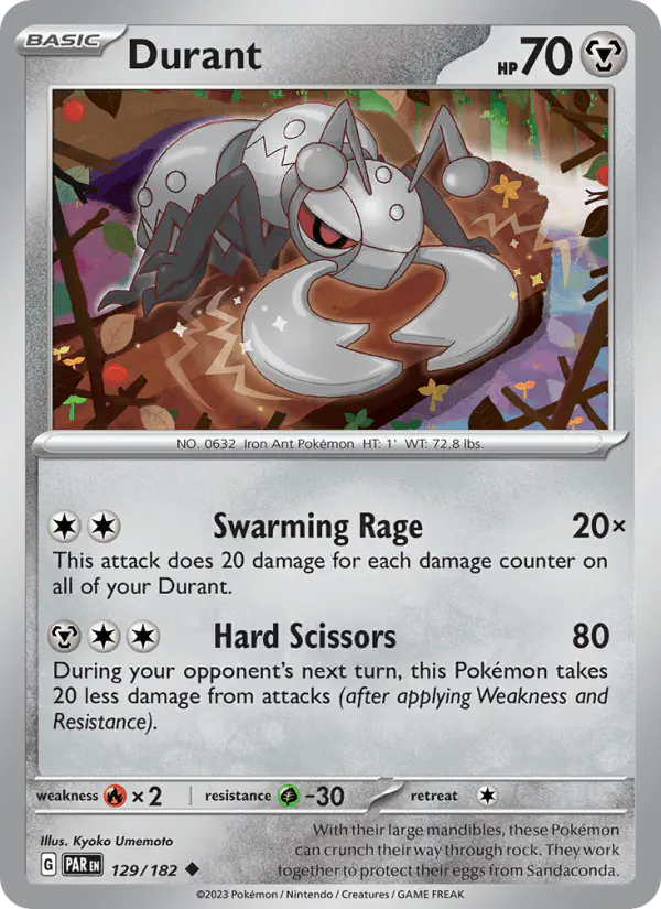 Carta Durant 129/182 de Paradox Rift