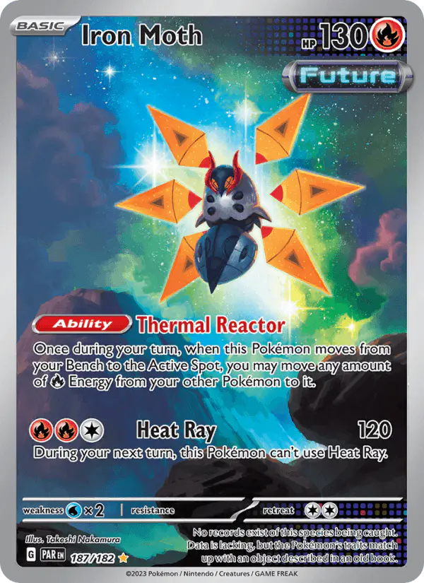 Carta Iron Moth 187/182 de Paradox Rift
