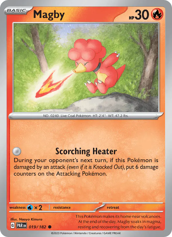 Carta Magby 019/182 de Paradox Rift