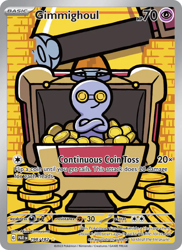 Carta Gimmighoul 198/182 de Paradox Rift