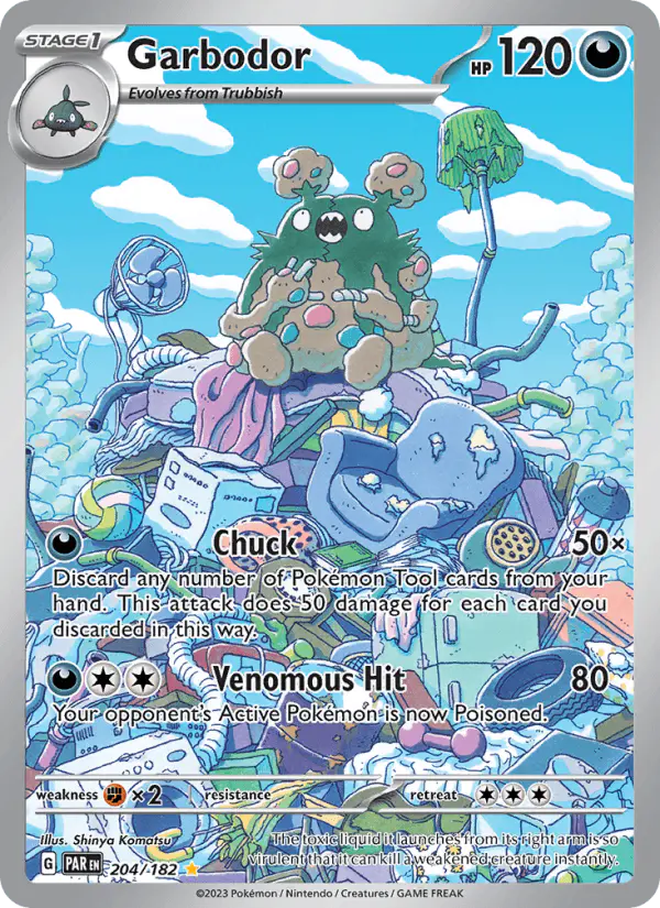 Carta Garbodor 204/182 de Paradox Rift