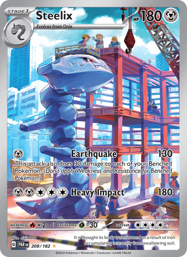 Carta Steelix 208/182 de Paradox Rift