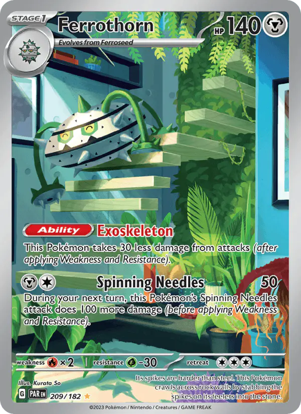 Carta Ferrothorn 209/182 de Paradox Rift