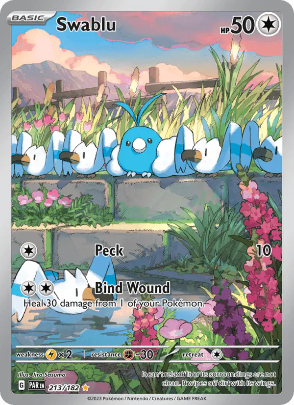 Carta Swablu 213/182 de Paradox Rift