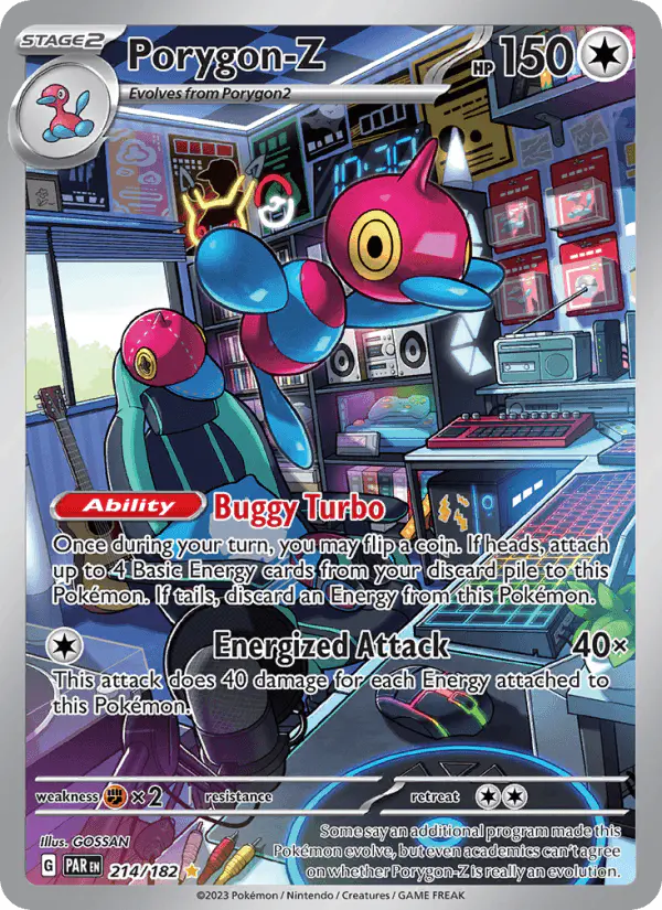 Carta Porygon-Z 214/182 de Paradox Rift
