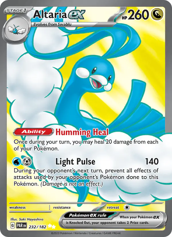 Carta Altaria ex 232/182 de Paradox Rift