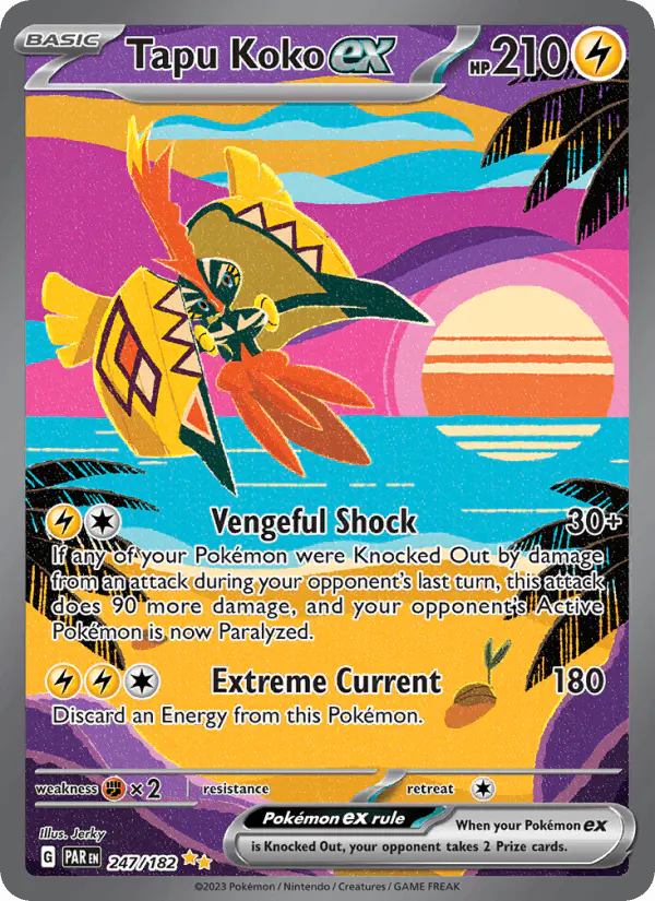 Carta Tapu Koko ex 247/182 de Paradox Rift