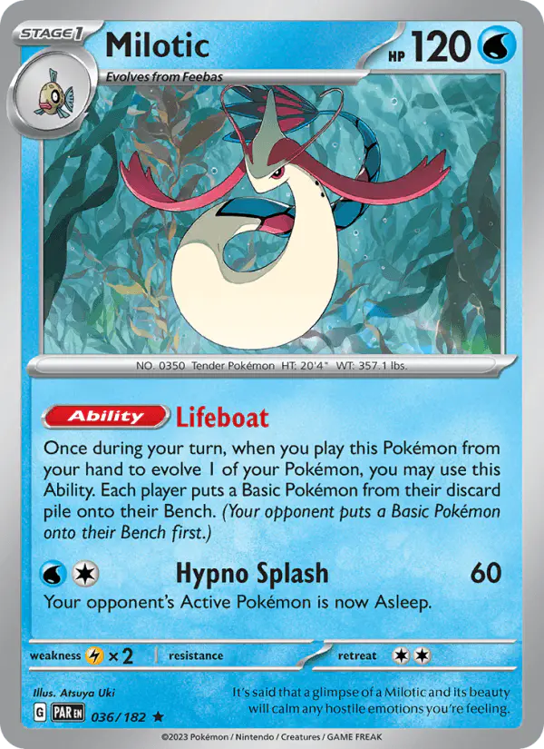 Carta Milotic 036/182 de Paradox Rift