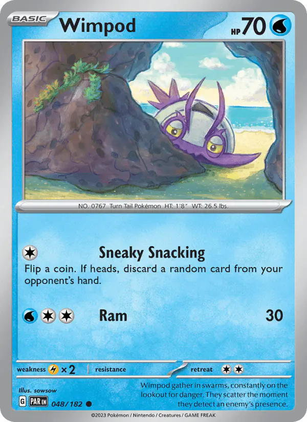 Carta Wimpod 048/182 de Paradox Rift